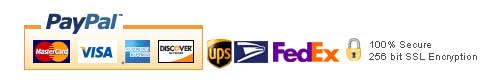 Credit Cards and Shipping Logos